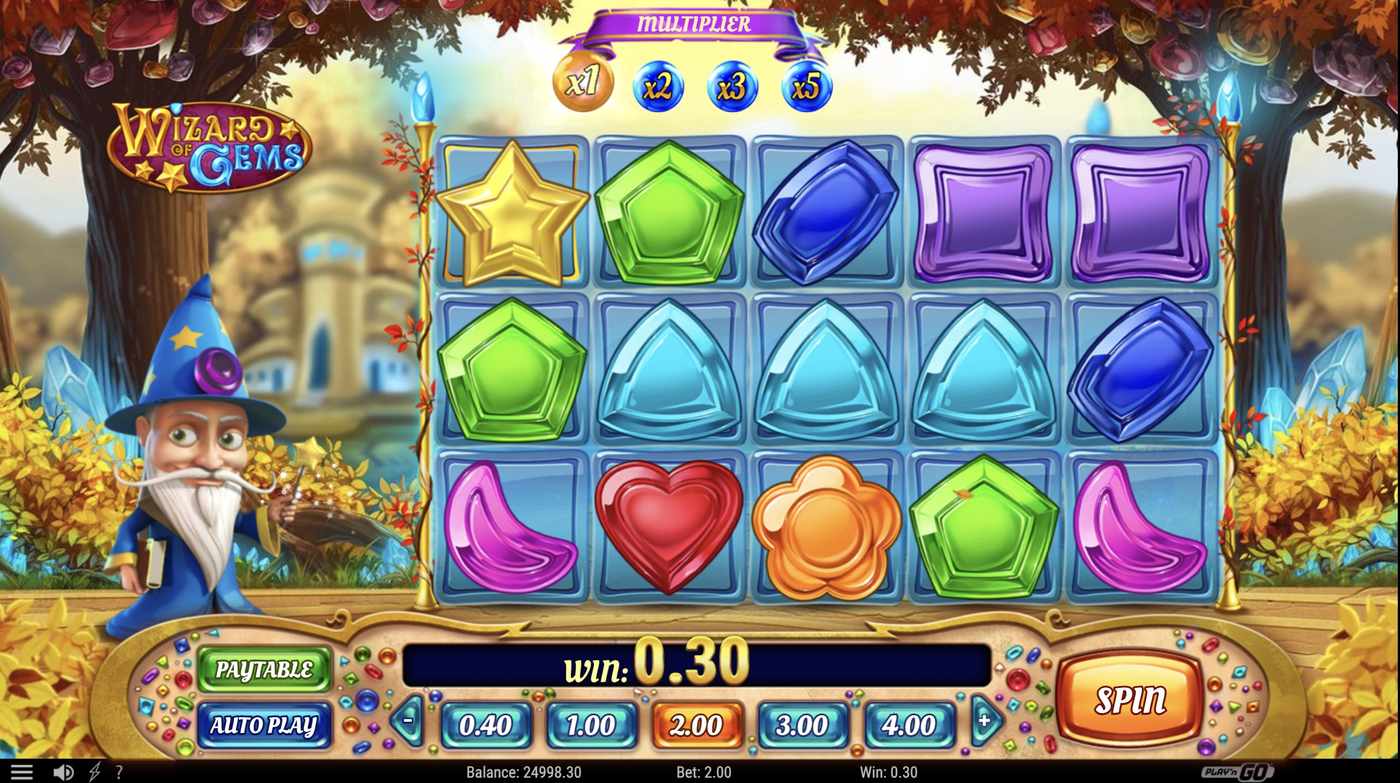Wizard of Gems: image of winning