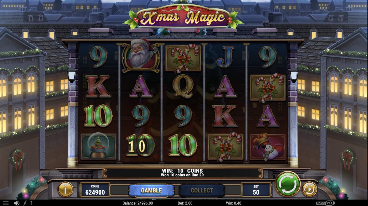 Xmas Magic: image of winning