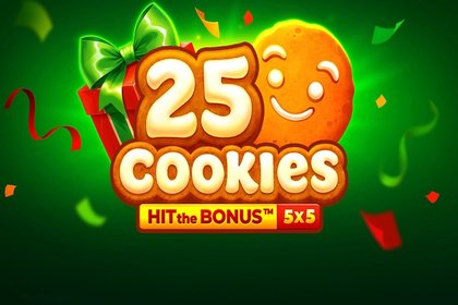 25 Cookies: Hit the Bonus Online Slot Logo