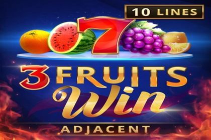 3 Fruits Win: 10 Lines Online Slot Logo