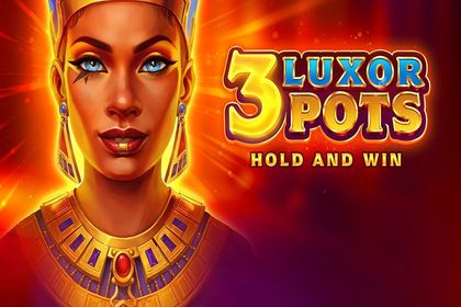 3 Luxor Pots: Hold and Win Online Slot Logo