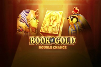Book of Gold: Double Chance Online Slot Logo