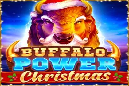 Buffalo Power: Christmas Online Slot Logo