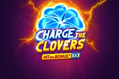 Charge the Clovers: Hit the Bonus Online Slot Logo