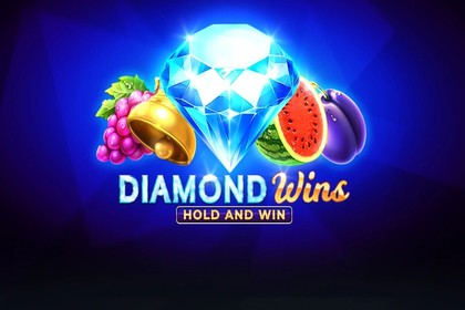 Diamond Wins: Hold and Win Online Slot Logo