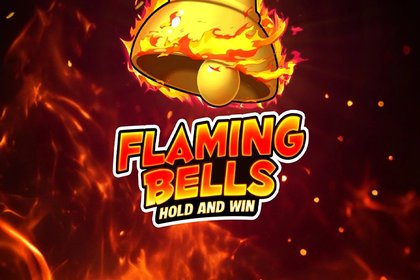 Flaming Bells: Hold and Win Online Slot Logo