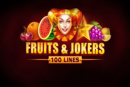 Fruits & Jokers: 100 Lines Online Slot Logo