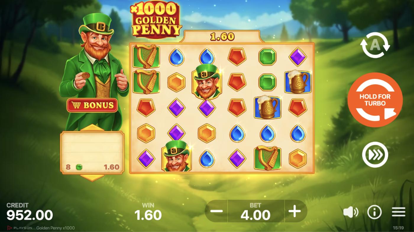 Golden Penny x1000: image of winning