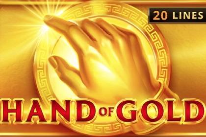 Hand of Gold Online Slot Logo