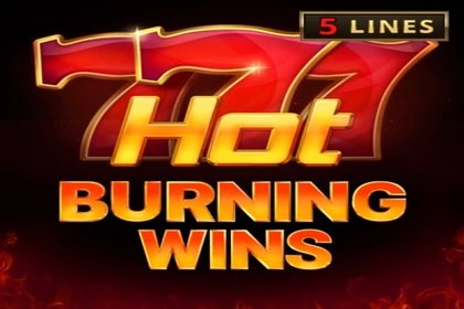 Hot Burning Wins Online Slot Logo