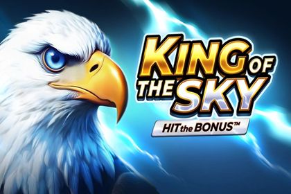 King of the Sky: Hit the Bonus Online Slot Logo