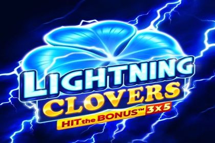 Lightning Clovers: Hit the Bonus Online Slot Logo