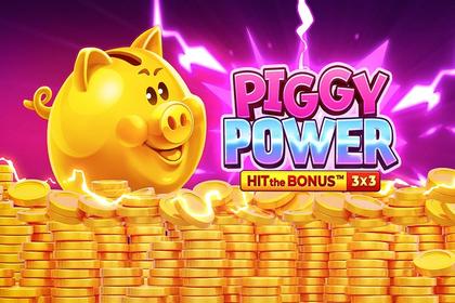 Piggy Power: Hit the Bonus Online Slot Logo
