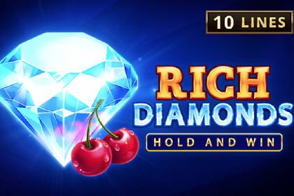 Rich Diamonds Hold and Win Online Slot Logo