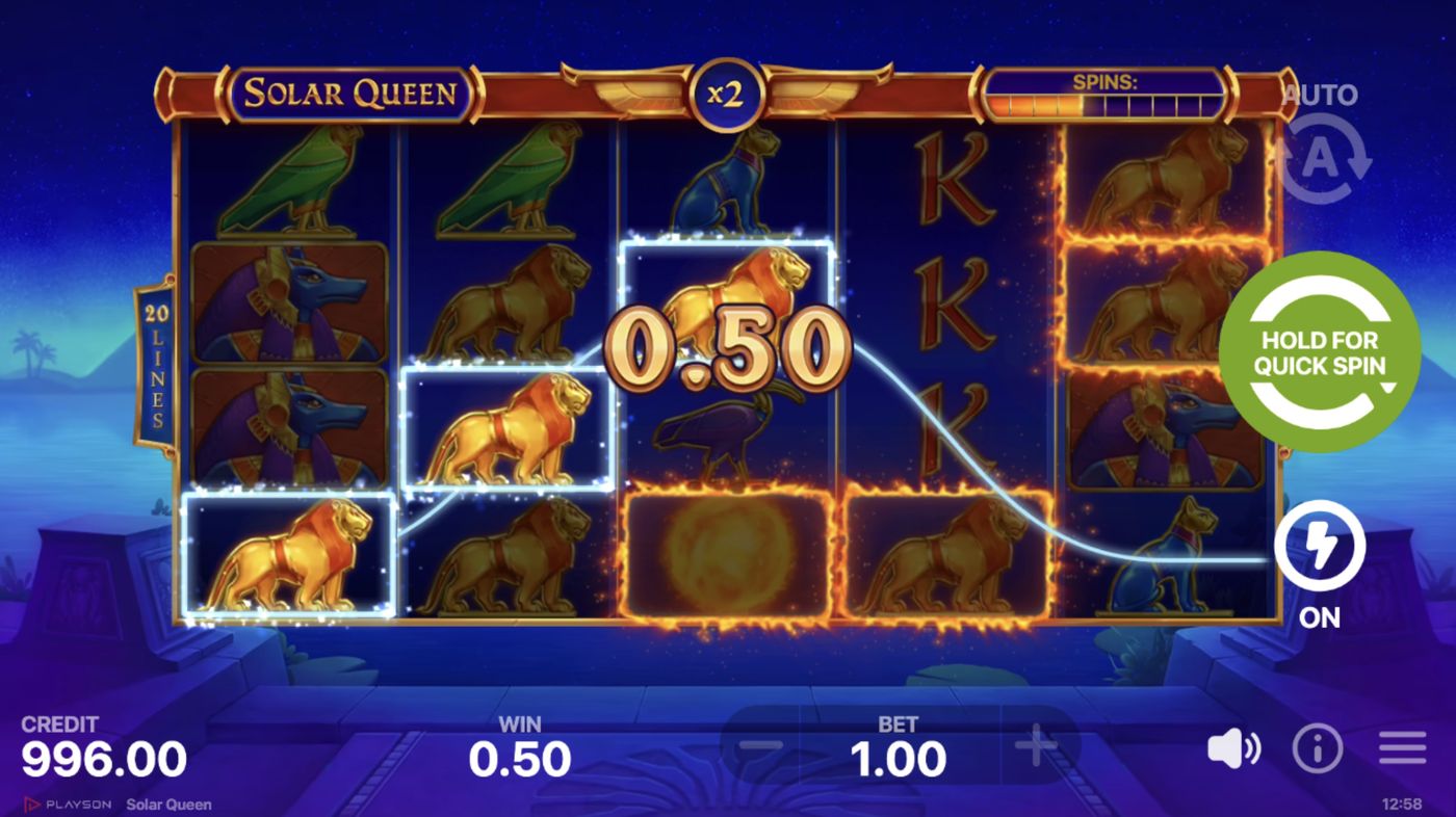 Solar Queen: image of winning