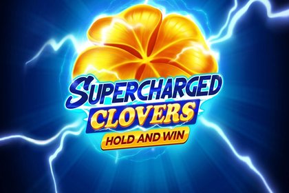 Supercharged Clovers: Hold and Win Online Slot Logo