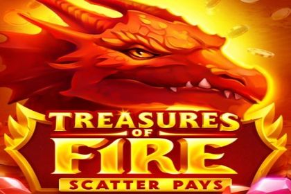 Treasures of Fire: Scatter Pays Online Slot Logo