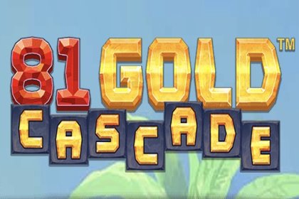 81 Gold Cascade Online Slot Logo