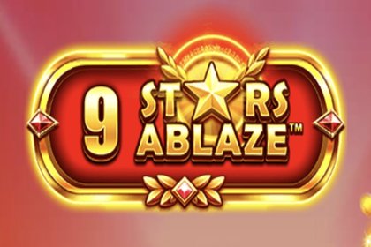 9 Stars Ablaze Online Slot Logo