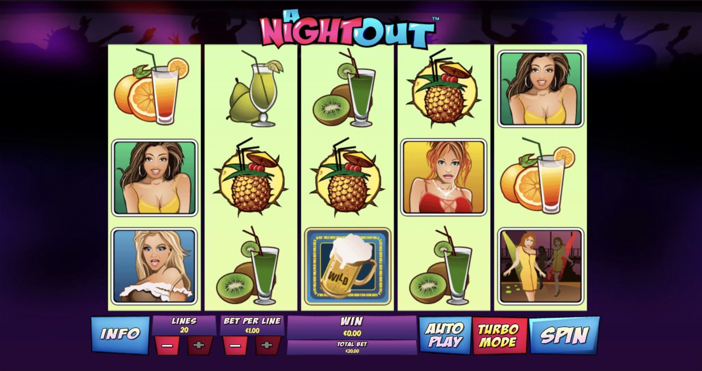 A Night Out: image of main menu