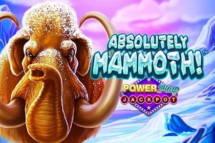 Absolutely Mammoth PowerPlay Jackpot Online Slot Logo