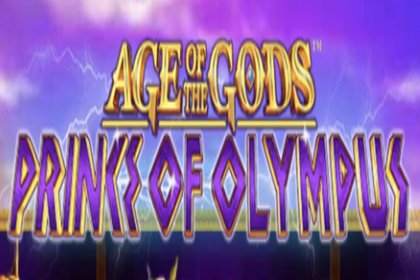 Age of The Gods: Prince of Olympus Online Slot Logo