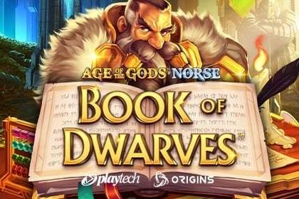 Age of the Gods Norse: Book of Dwarves Online Slot Logo