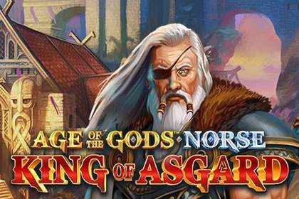 Age of the Gods Norse: King of Asgard Online Slot Logo