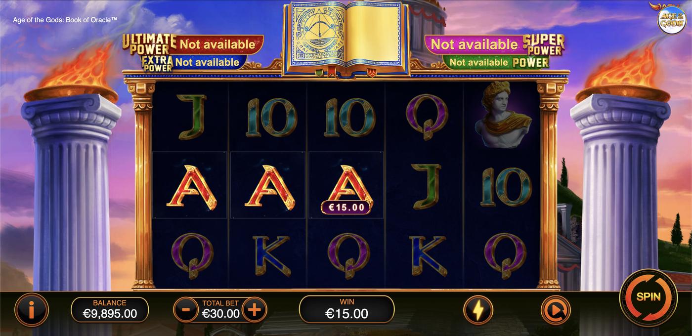 Age of the Gods: Book of Oracle: image of winning