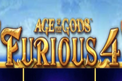 Age of the Gods: Furious 4 Online Slot Logo