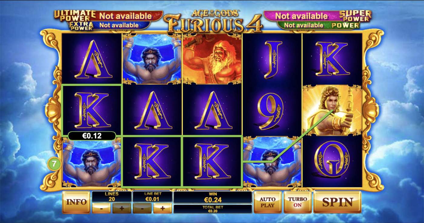 Age of the Gods: Furious 4: image of winning