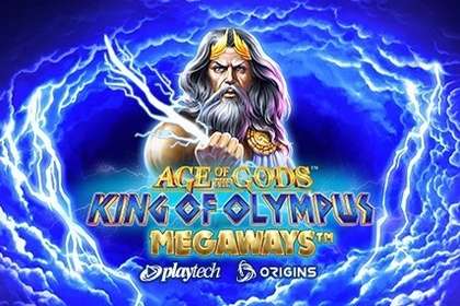 Age of the Gods: King of Olympus Megaways Online Slot Logo