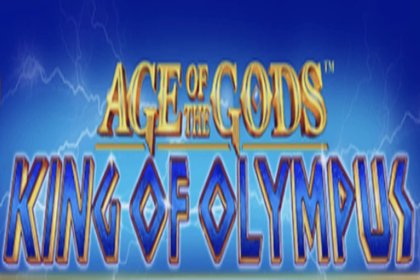 Age of the Gods: King of Olympus Online Slot Logo