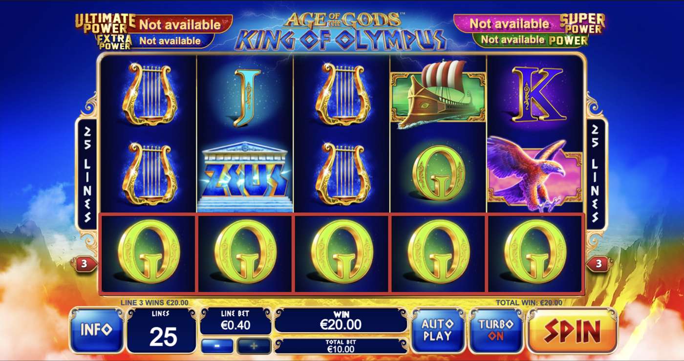Age of the Gods: King of Olympus: image of winning