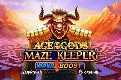 Age of the Gods: Maze Keeper Online Slot Logo