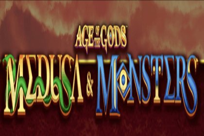 Age of the Gods: Medusa & Monsters Online Slot Logo
