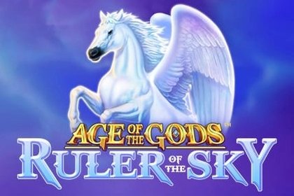 Age of the Gods: Ruler of the Sky Online Slot Logo