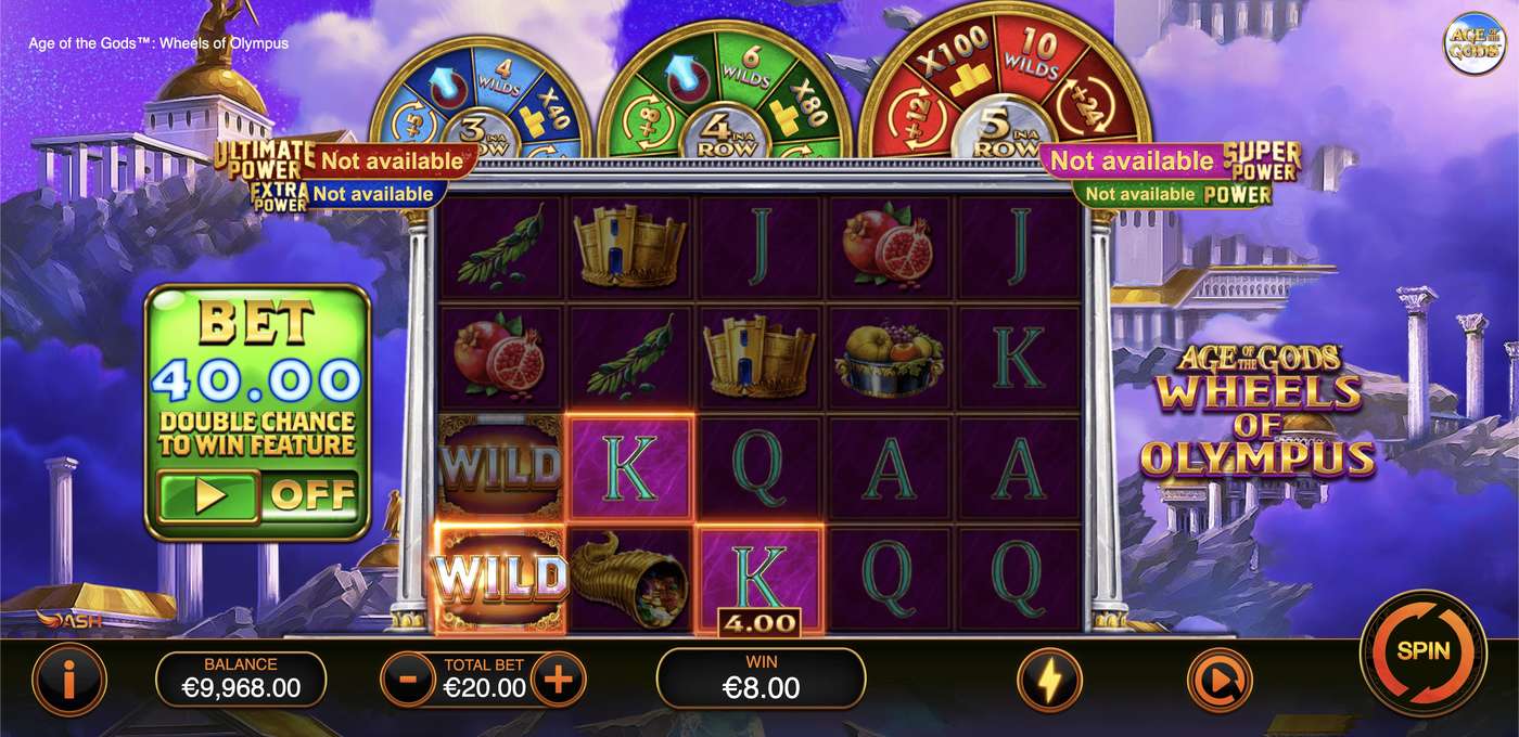 Age of the Gods: Wheels of Olympus: image of winning