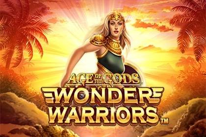 Age of the Gods: Wonder Warriors Online Slot Logo
