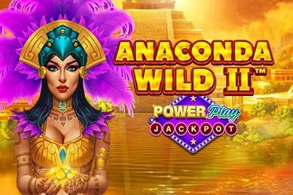 Anaconda Wild 2 PowerPlay Jackpot Online Slot Logo
