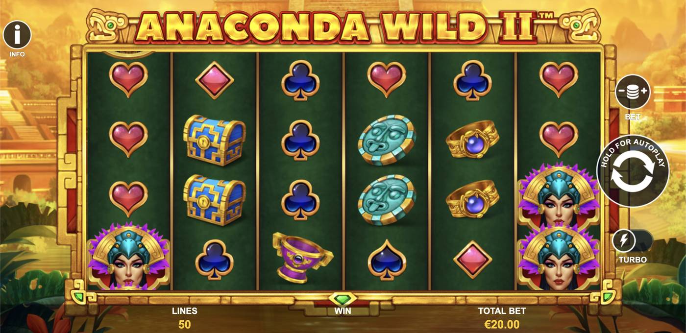 Anaconda Wild 2: image of main menu