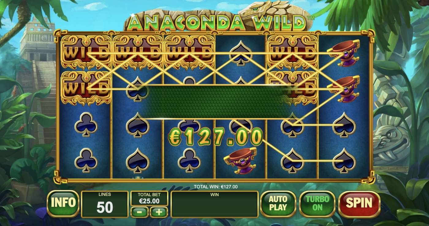 Anaconda Wild: image of winning