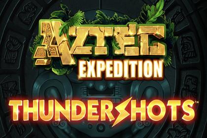 Aztec Expedition Thundershots Online Slot Logo