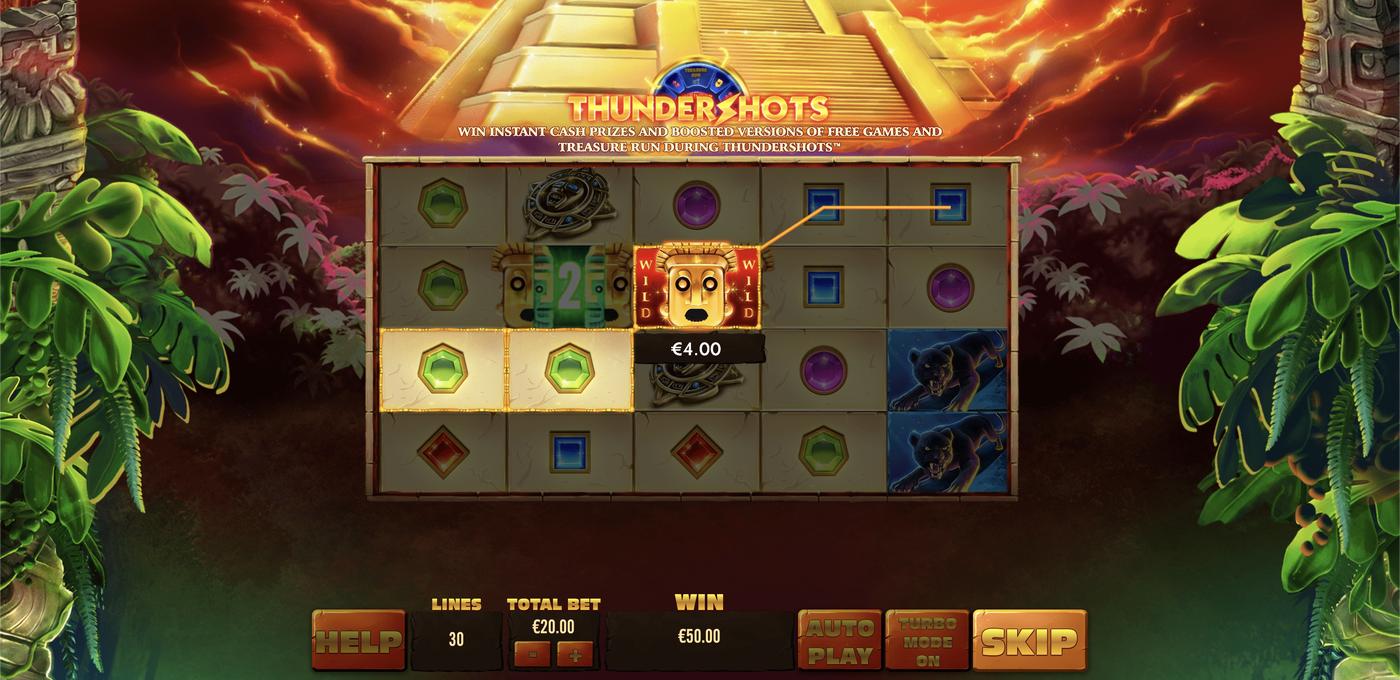 Aztec Expedition Thundershots: image of winning
