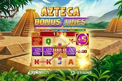 Azteca Bonus Lines Online Slot Logo