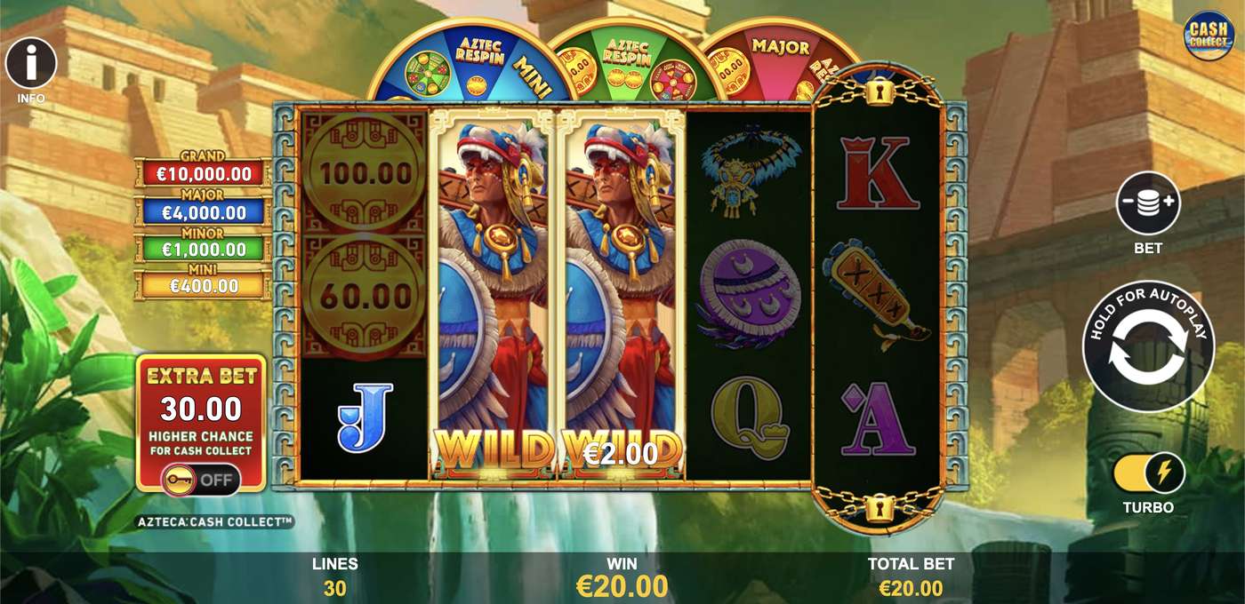 Azteca: Cash Collect: image of winning