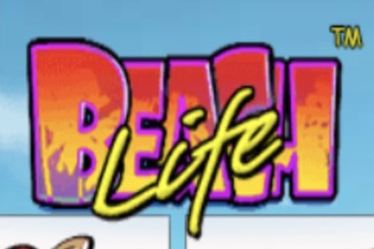 Beach Life Online Slot Logo