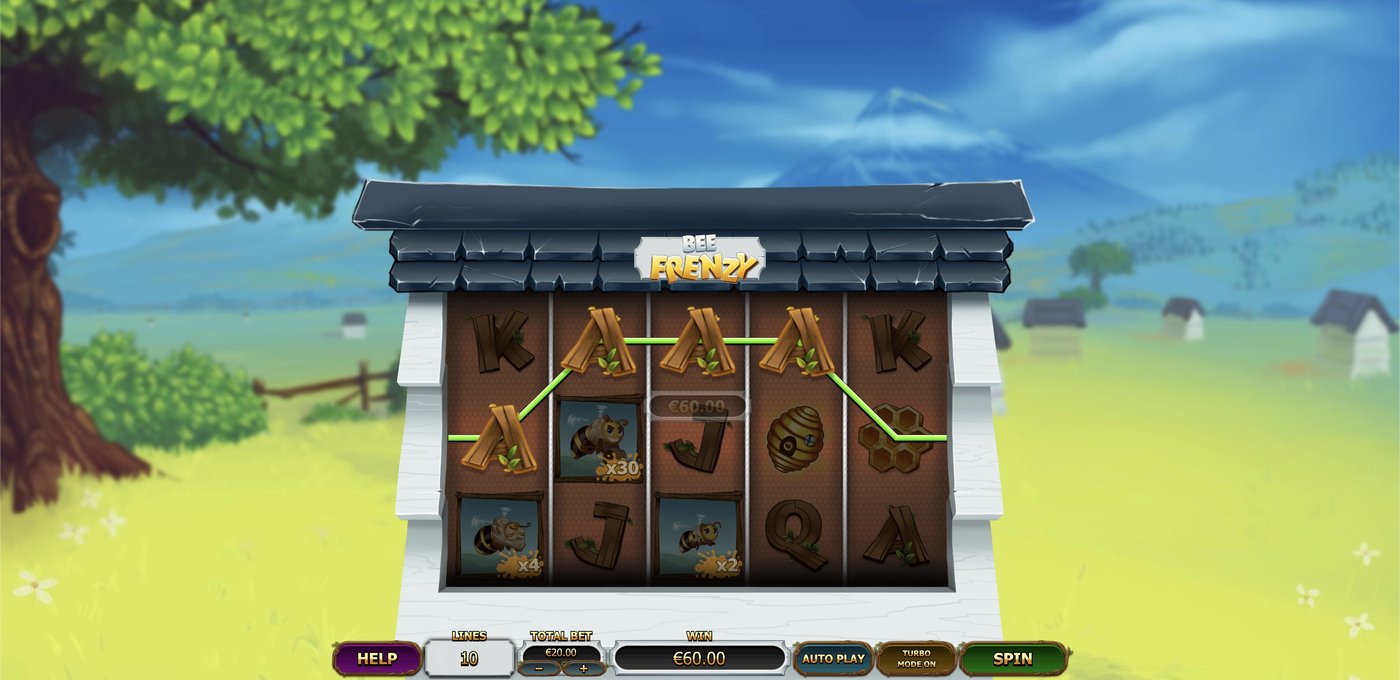 Bee Frenzy: image of winning