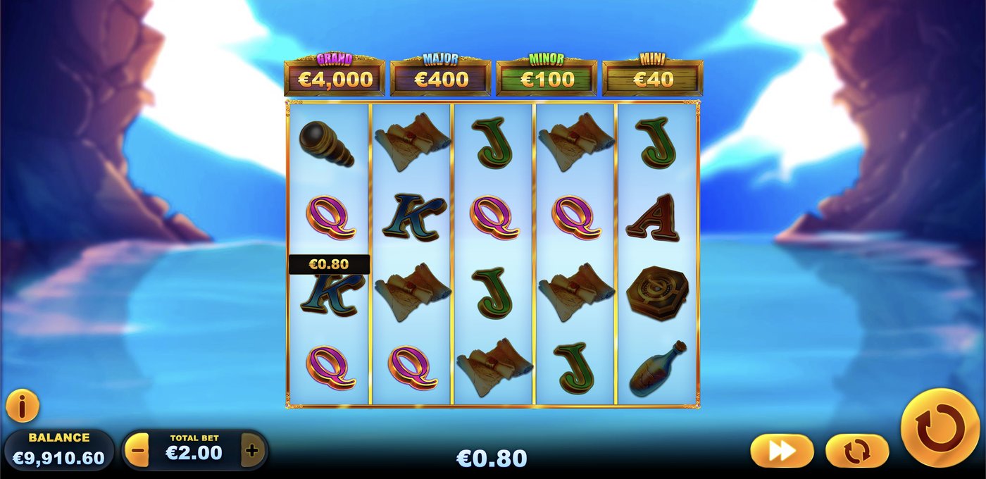 Blackbeard's Hoard Cash Sacks: image of winning