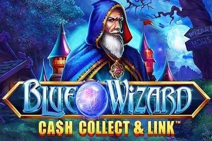 Blue Wizard: Cash Collect & Link Online Slot Logo